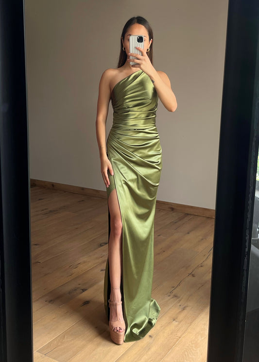 Ninna Olive Maxi Dress