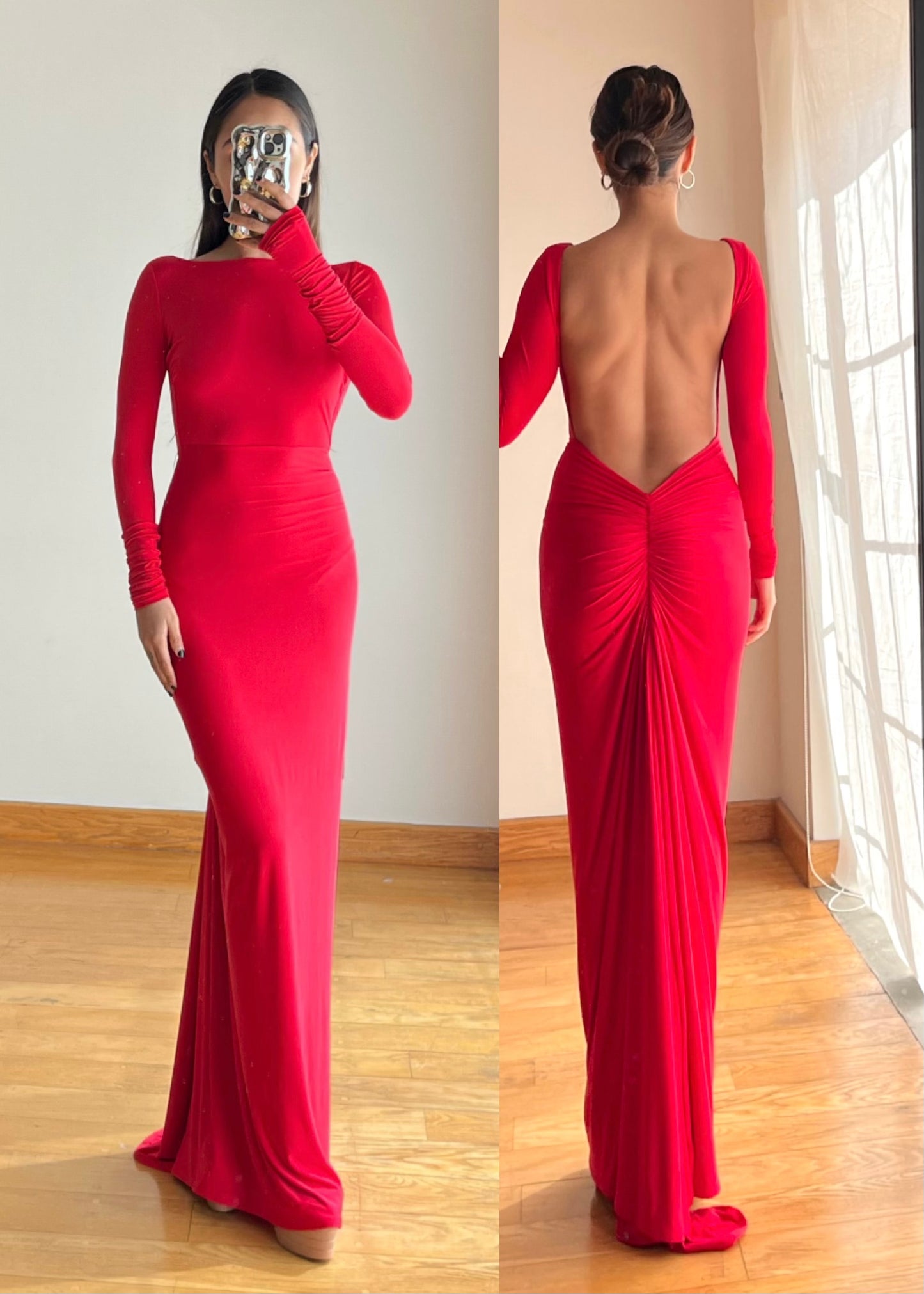 Lunna Red Dress