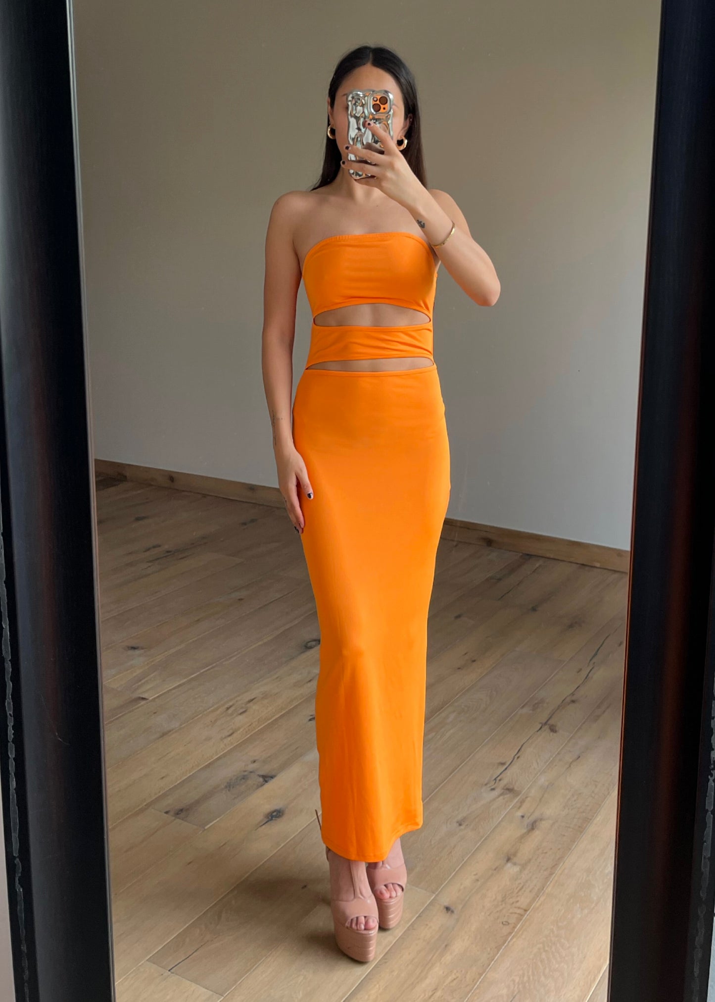 Amalfi Orange Dress