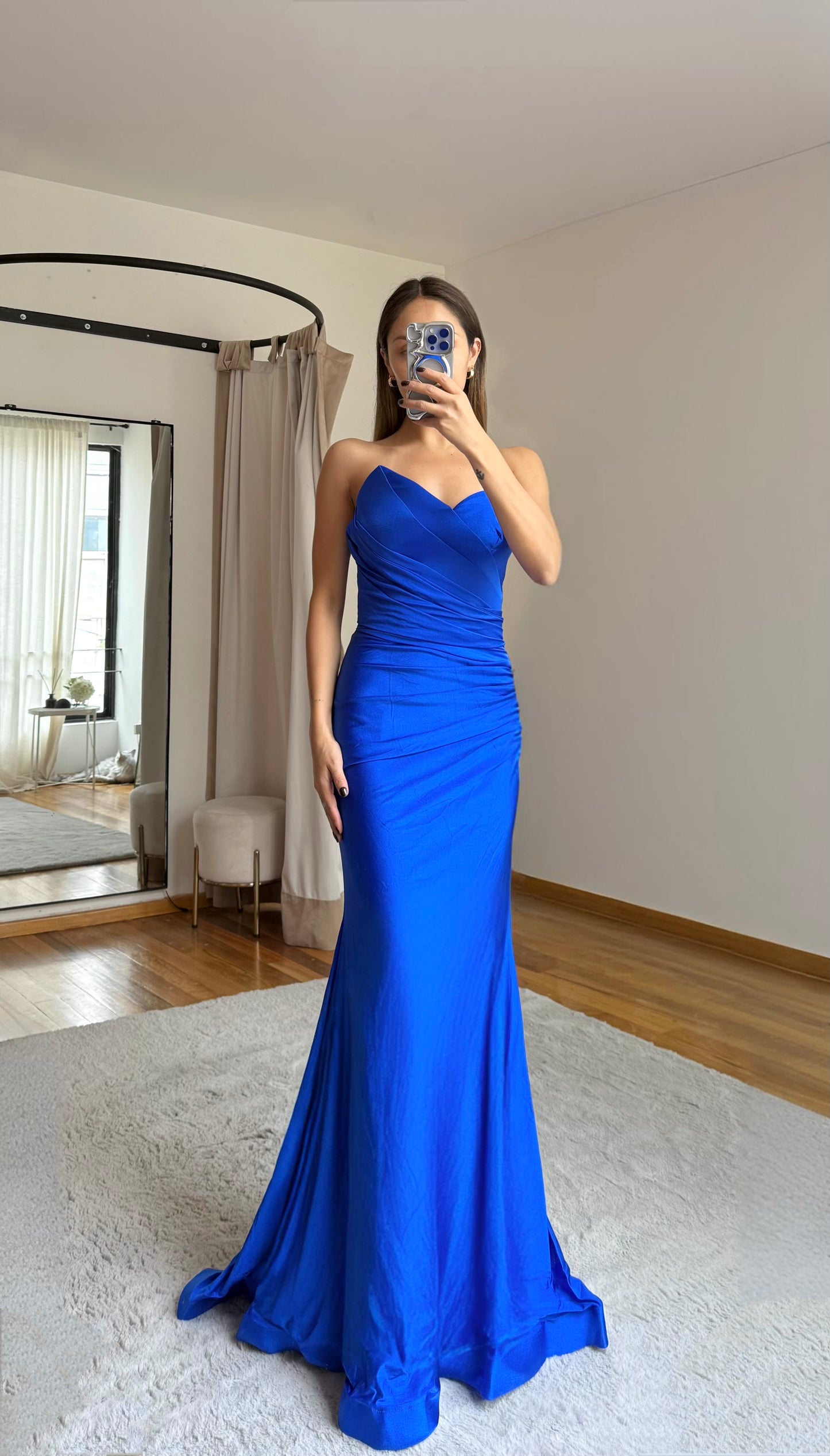 Hilda Royal Blue Maxi Dress