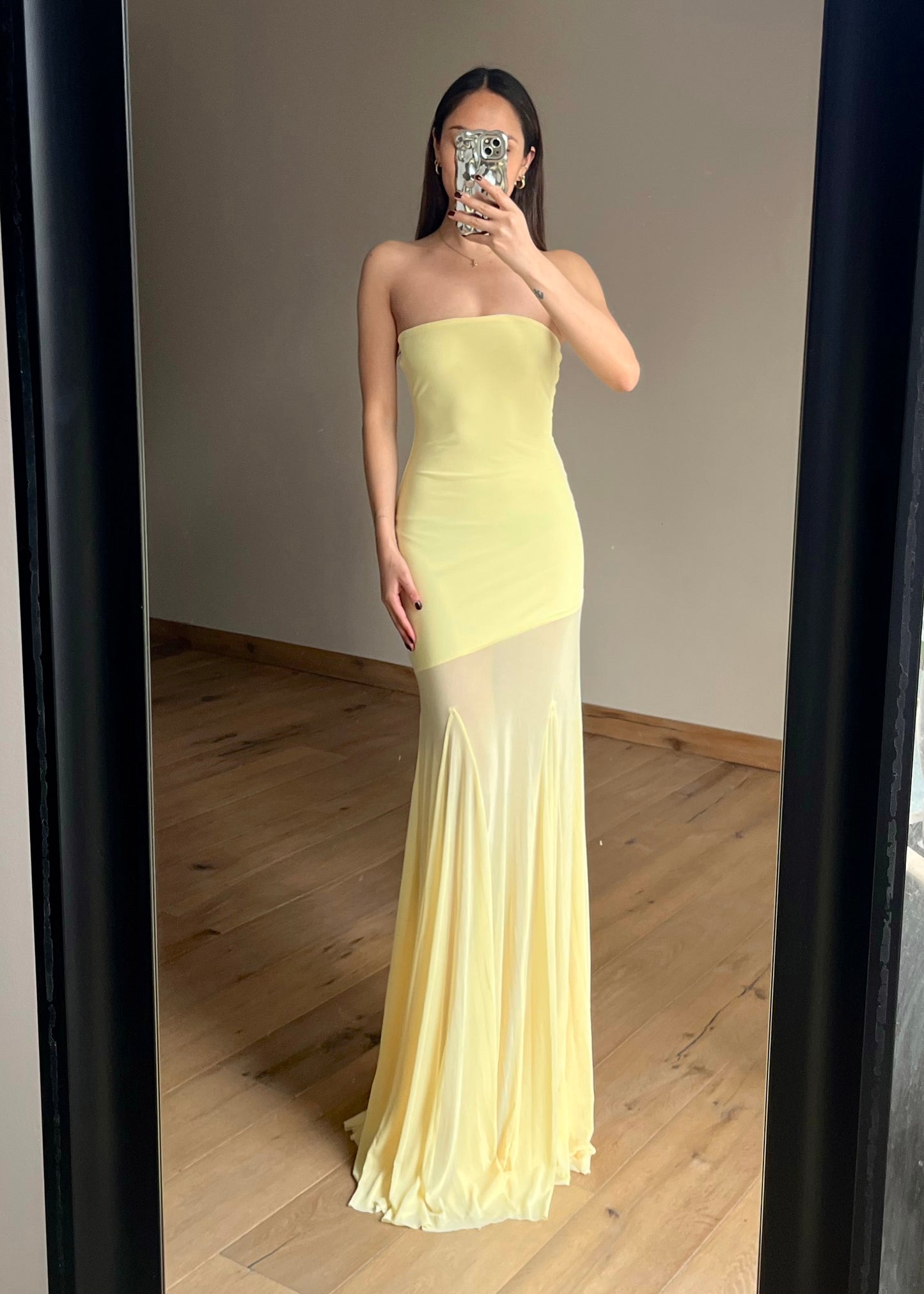 Lorena Yellow Maxi Dress
