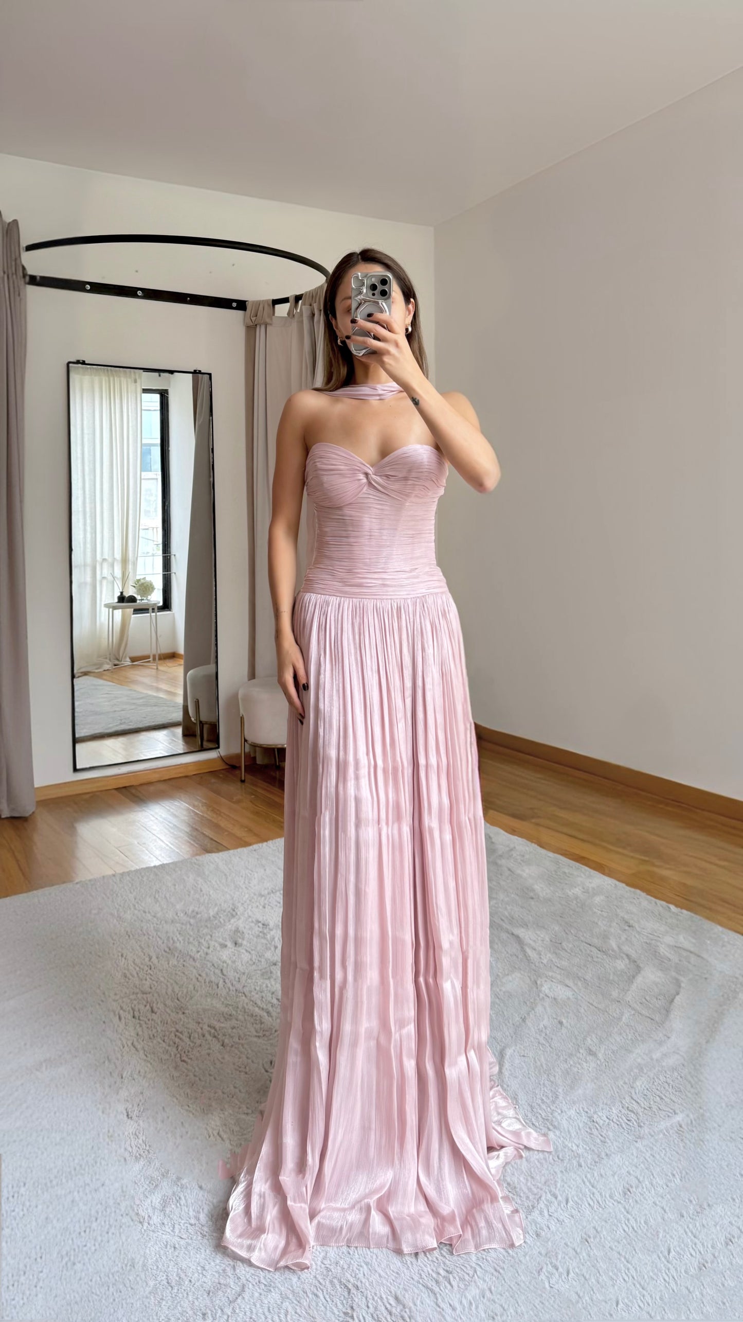 Kiara Pink Maxi Dress