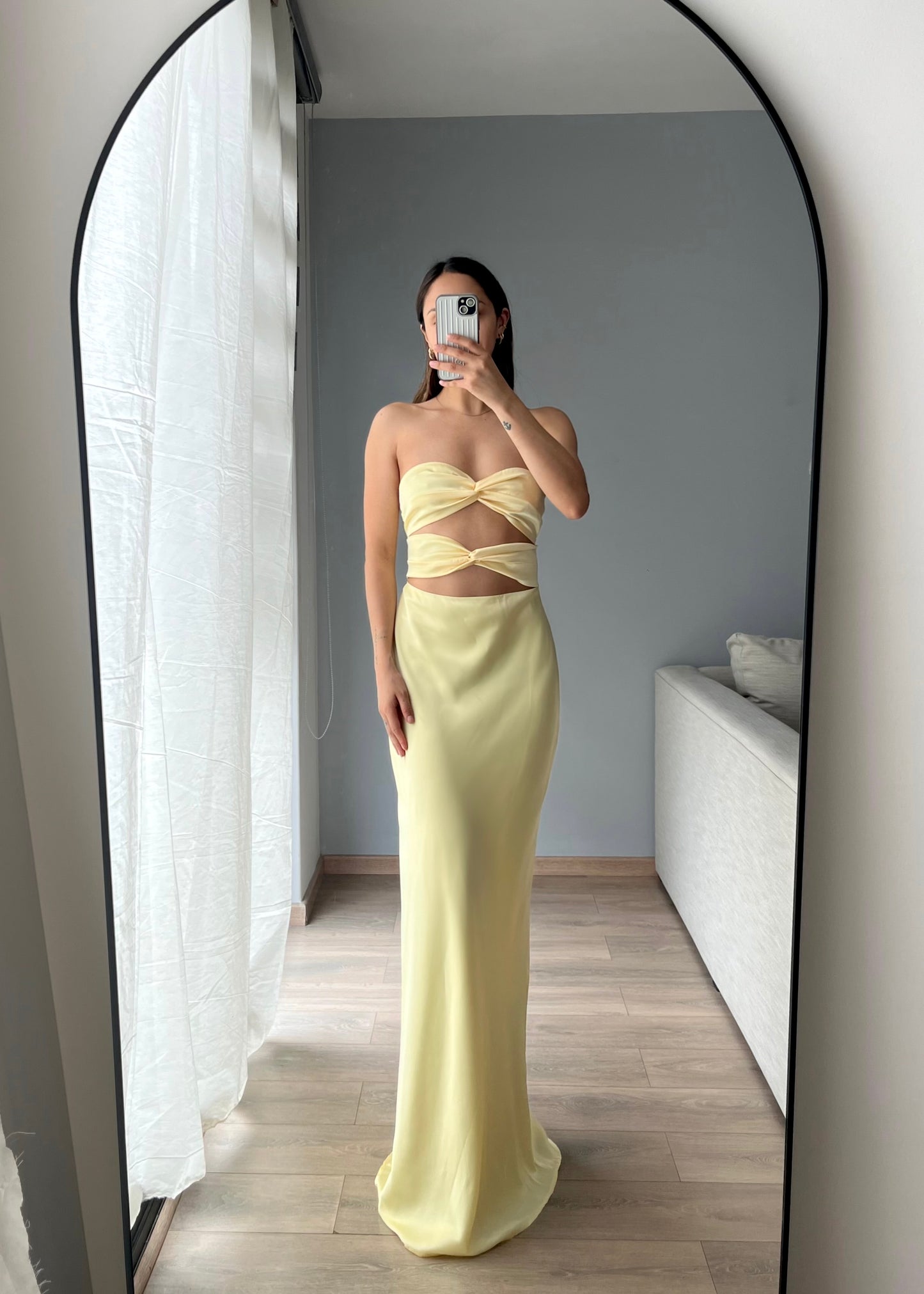 Frida Yellow Maxi Dress
