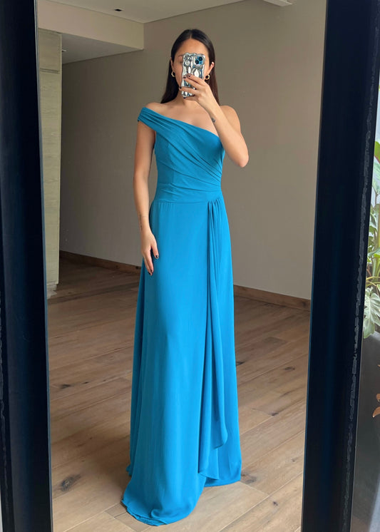 Gulia Blue Maxi Dress