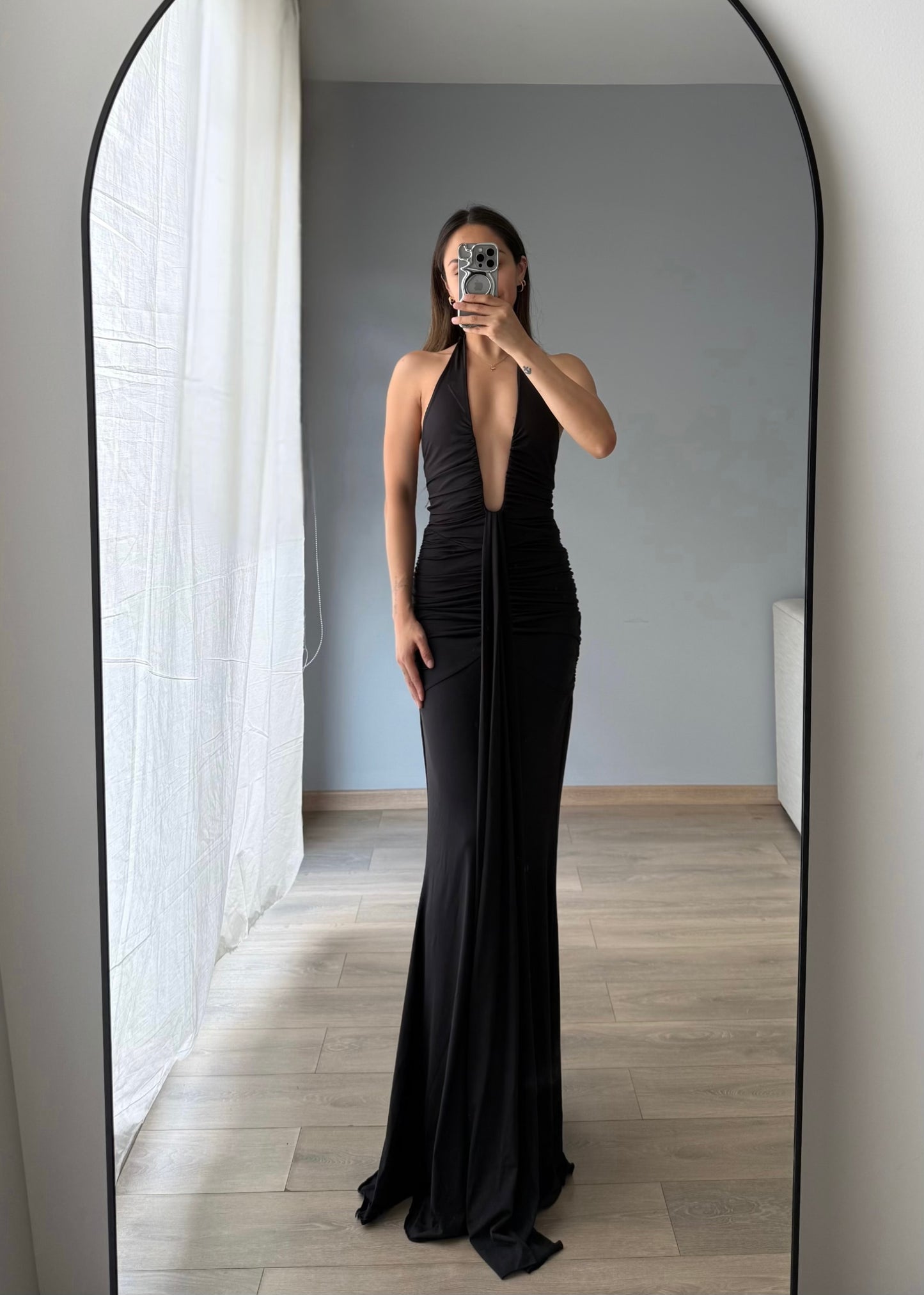 Turquia Black Maxi Dress
