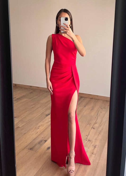 Suzzete Red Maxi Dress