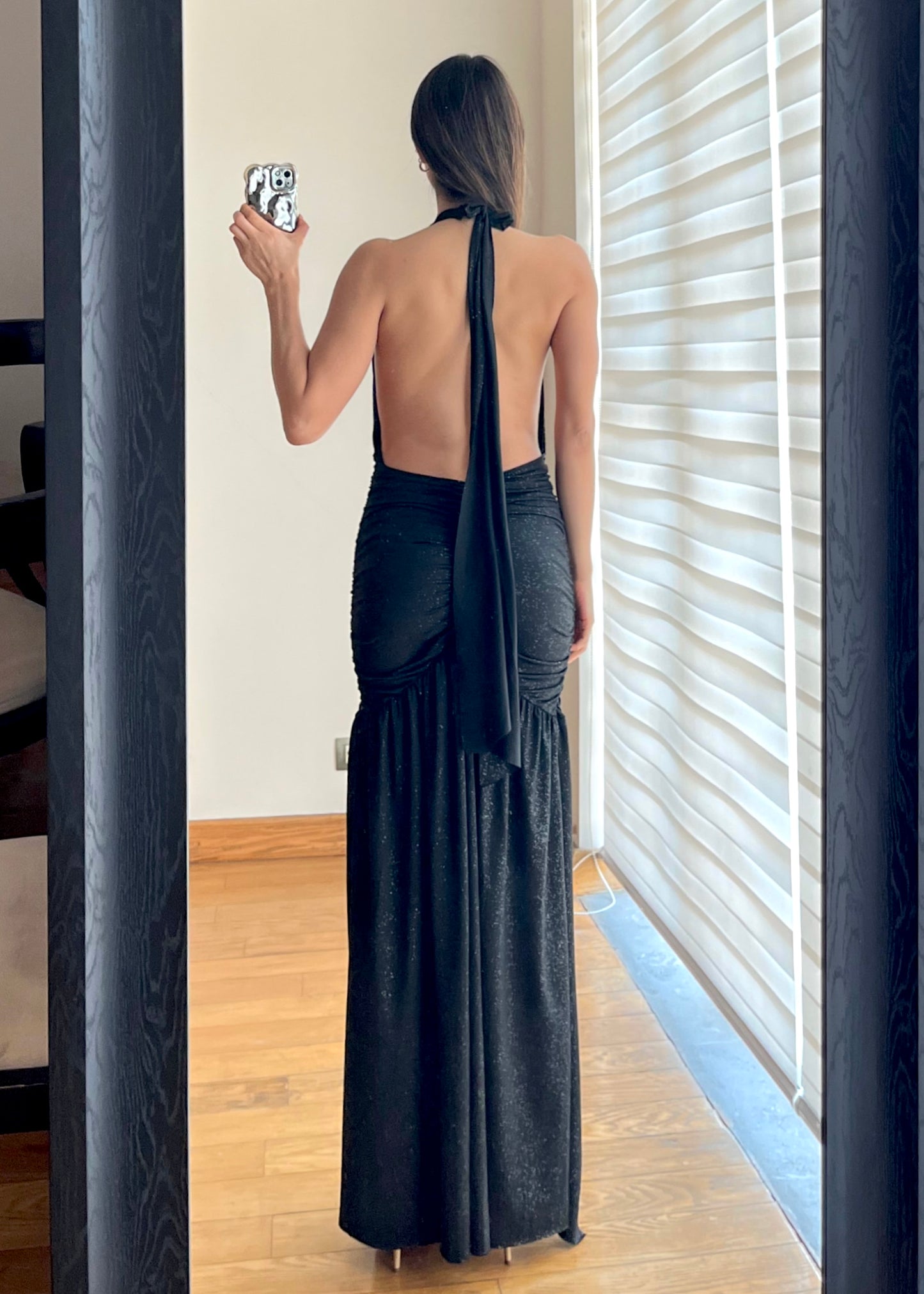 Hilda Black Maxi Dress