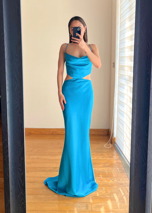 Yael Blue Maxi Dress