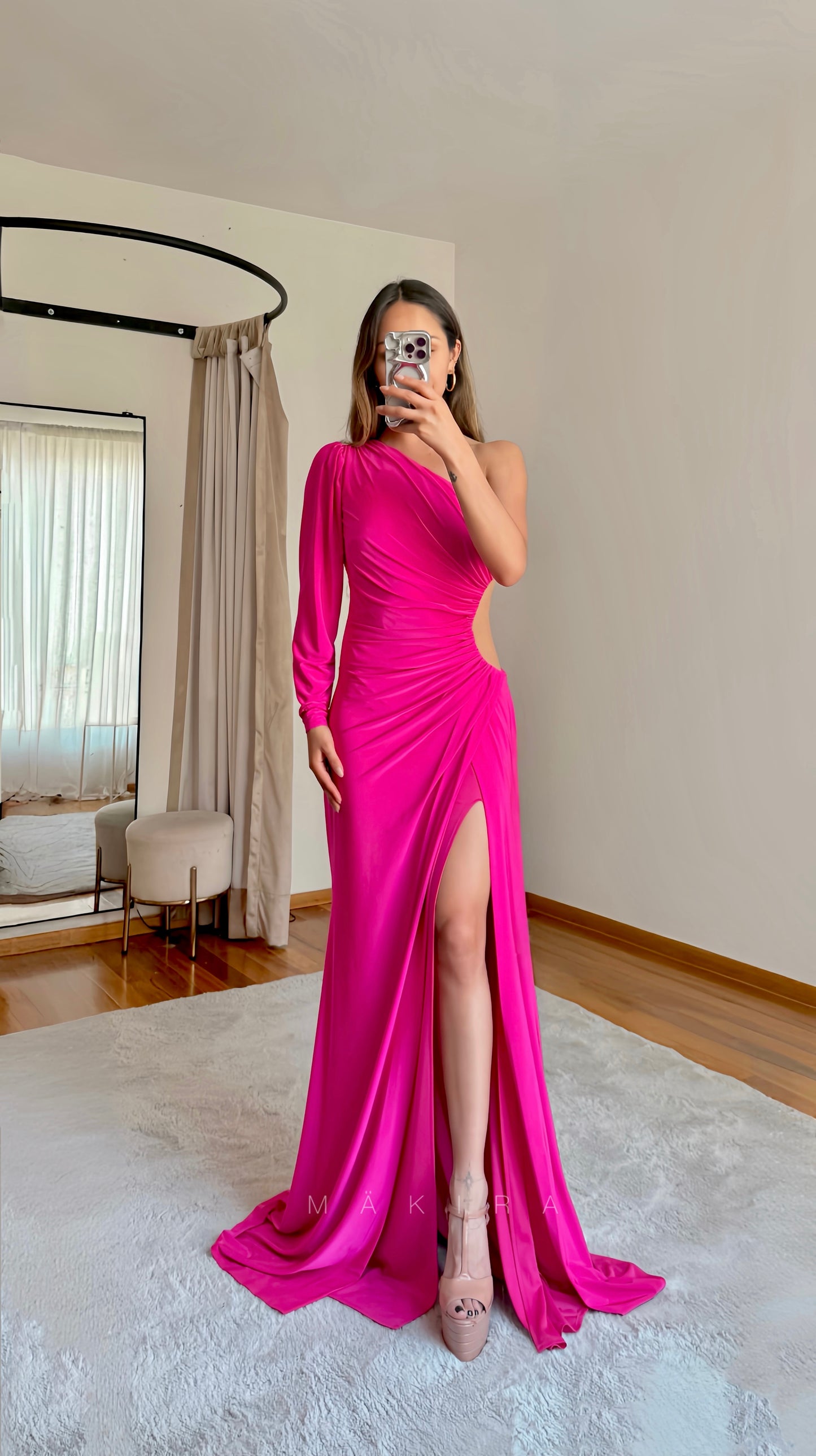 Lola Pink Maxi Dress