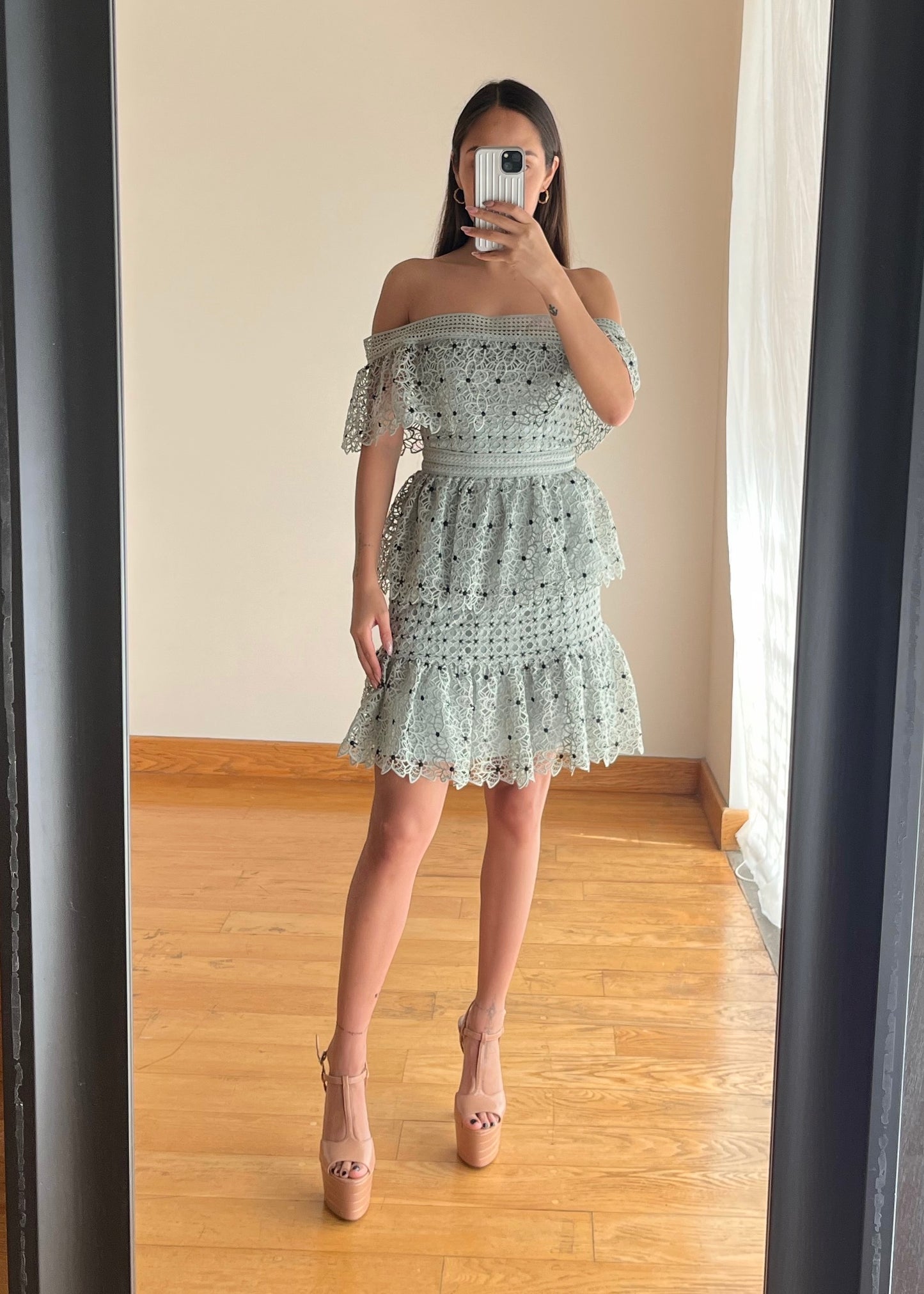 Lau Blue Mini Dress