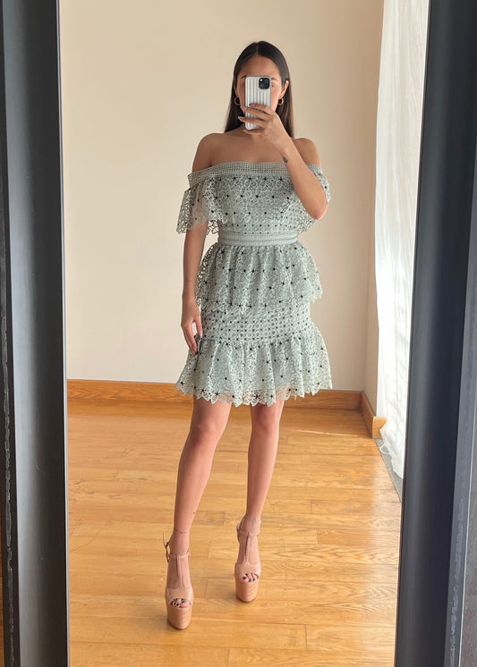Lau Blue Mini Dress