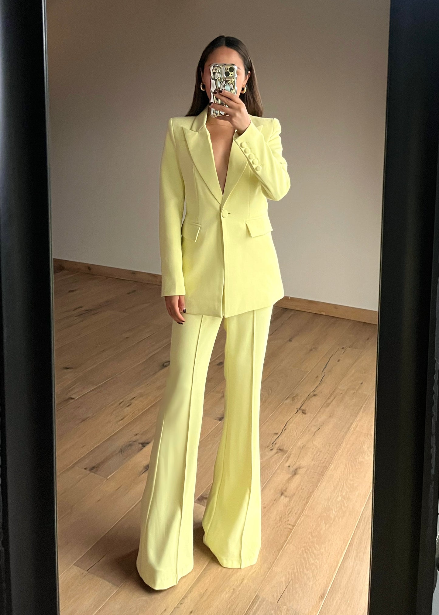 Valeria Lime Green Suit