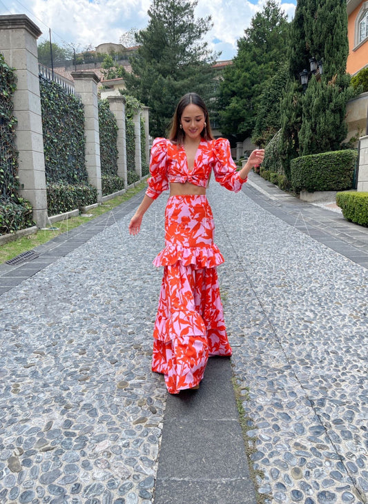 Andrea Pink Tropical Set