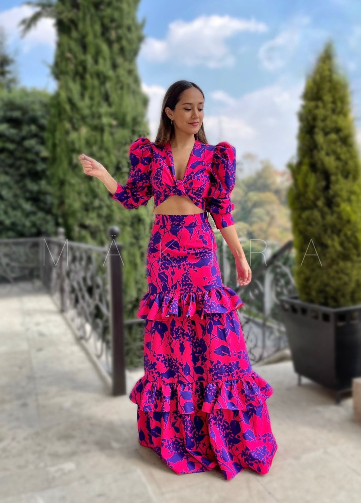 Kiara Maxi Tropical Set
