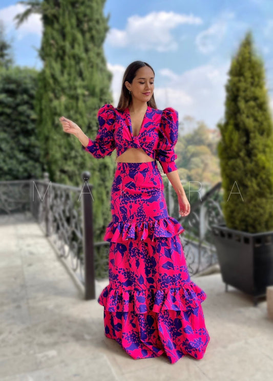 Kiara Maxi Tropical Set