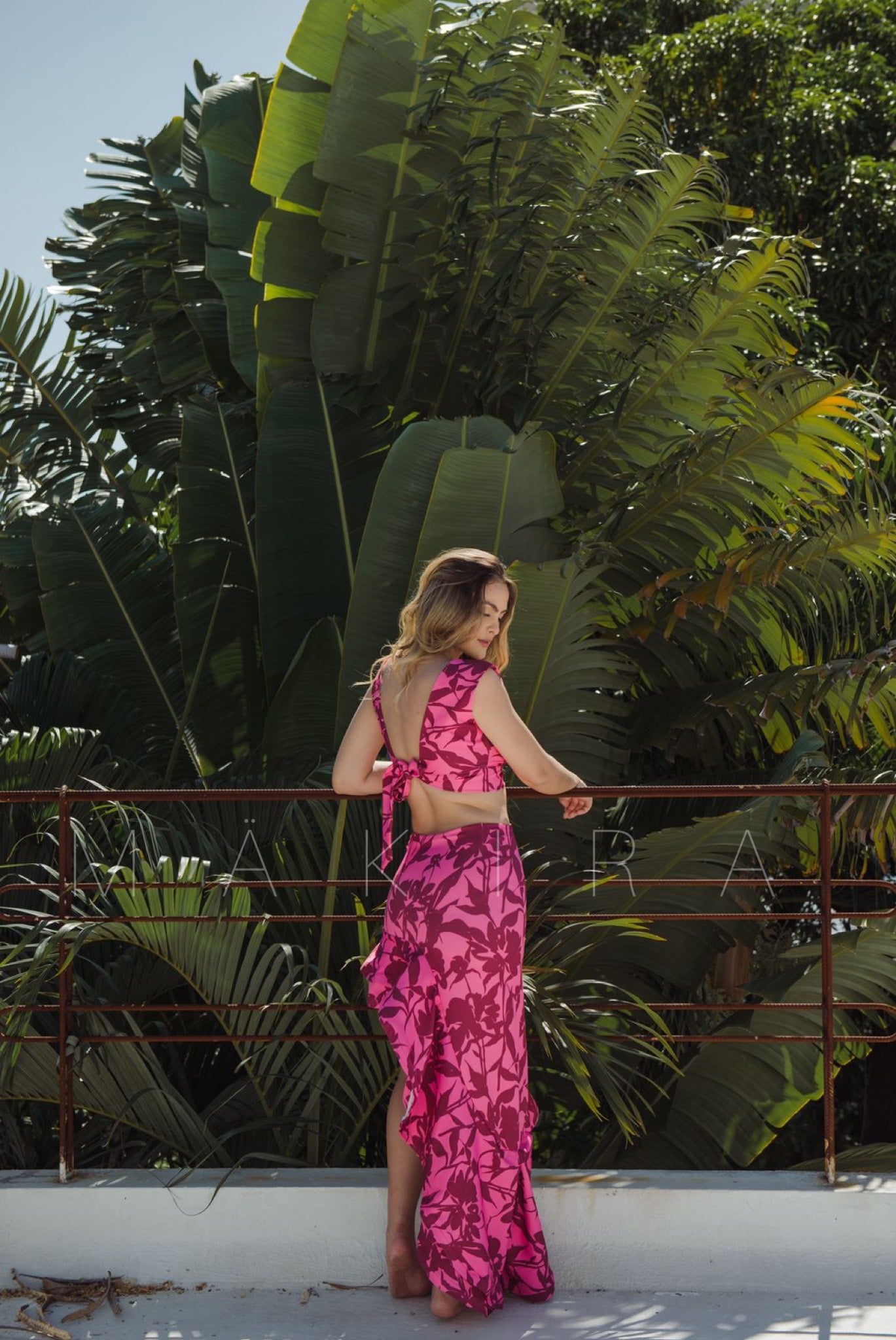 Lisa Pink Tropical Set