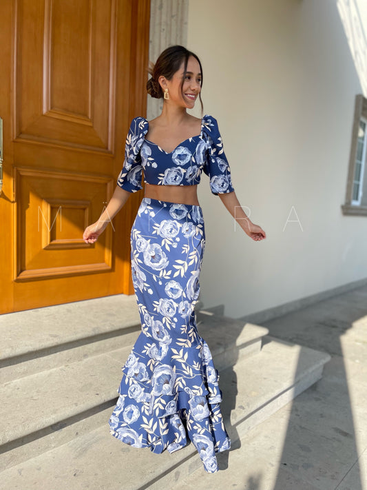 Oriana Bluee Tropical Set
