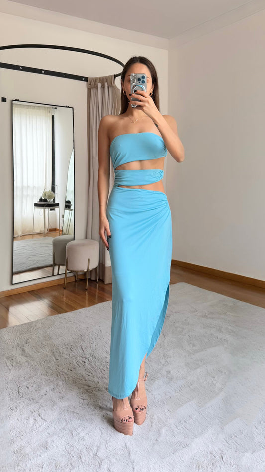 Bruna Blue Dress