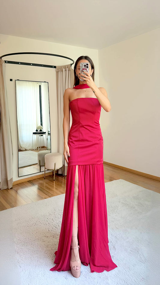 Julia Red Maxi Dress