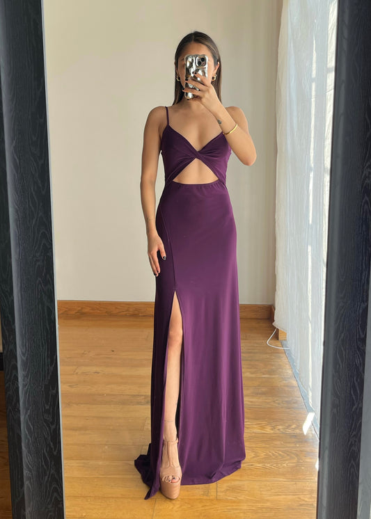 Bruna Purple Maxi Dress