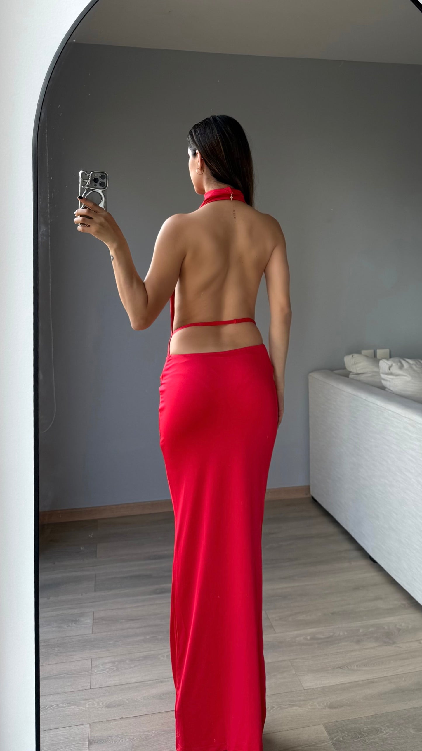 Tully Red Maxi Dress