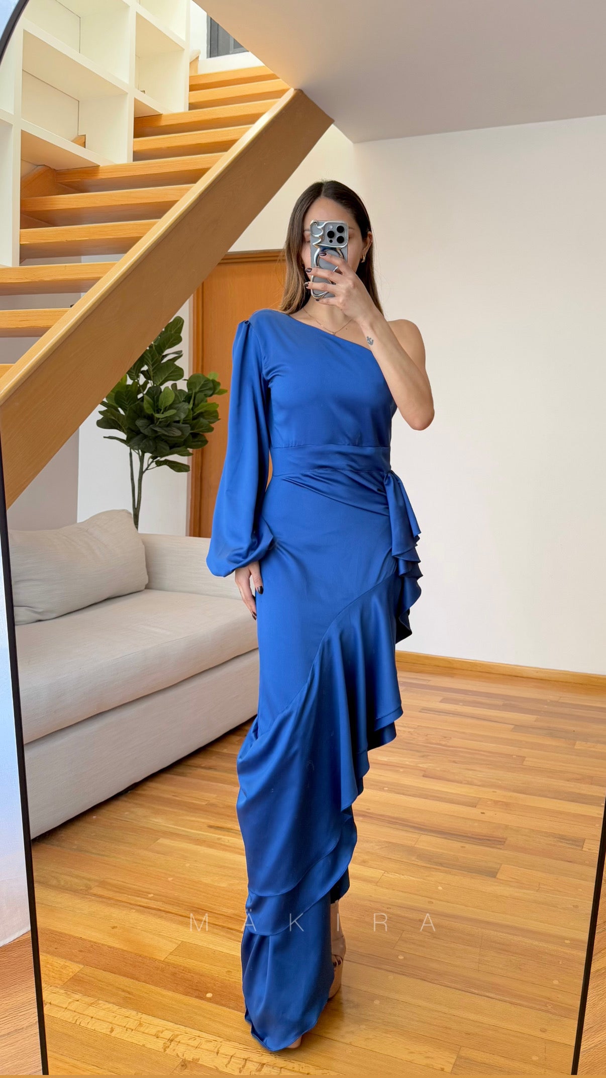 Lola Blue Maxi Dress