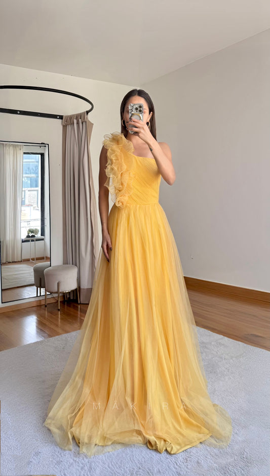 Yuli Yellow Maxi Dress