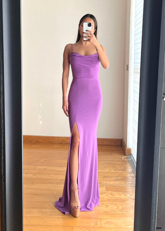 Gloria Purple Maxi Dress