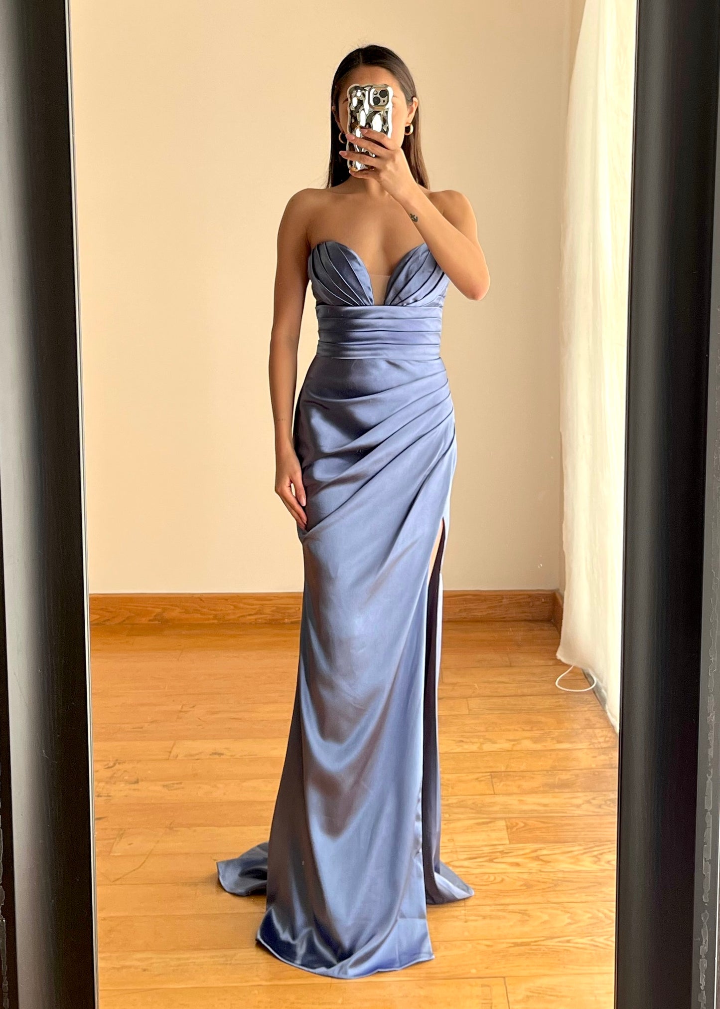 Rafaela Blue Maxi Dress