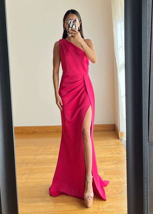 Suzzete Pink Maxi Dress