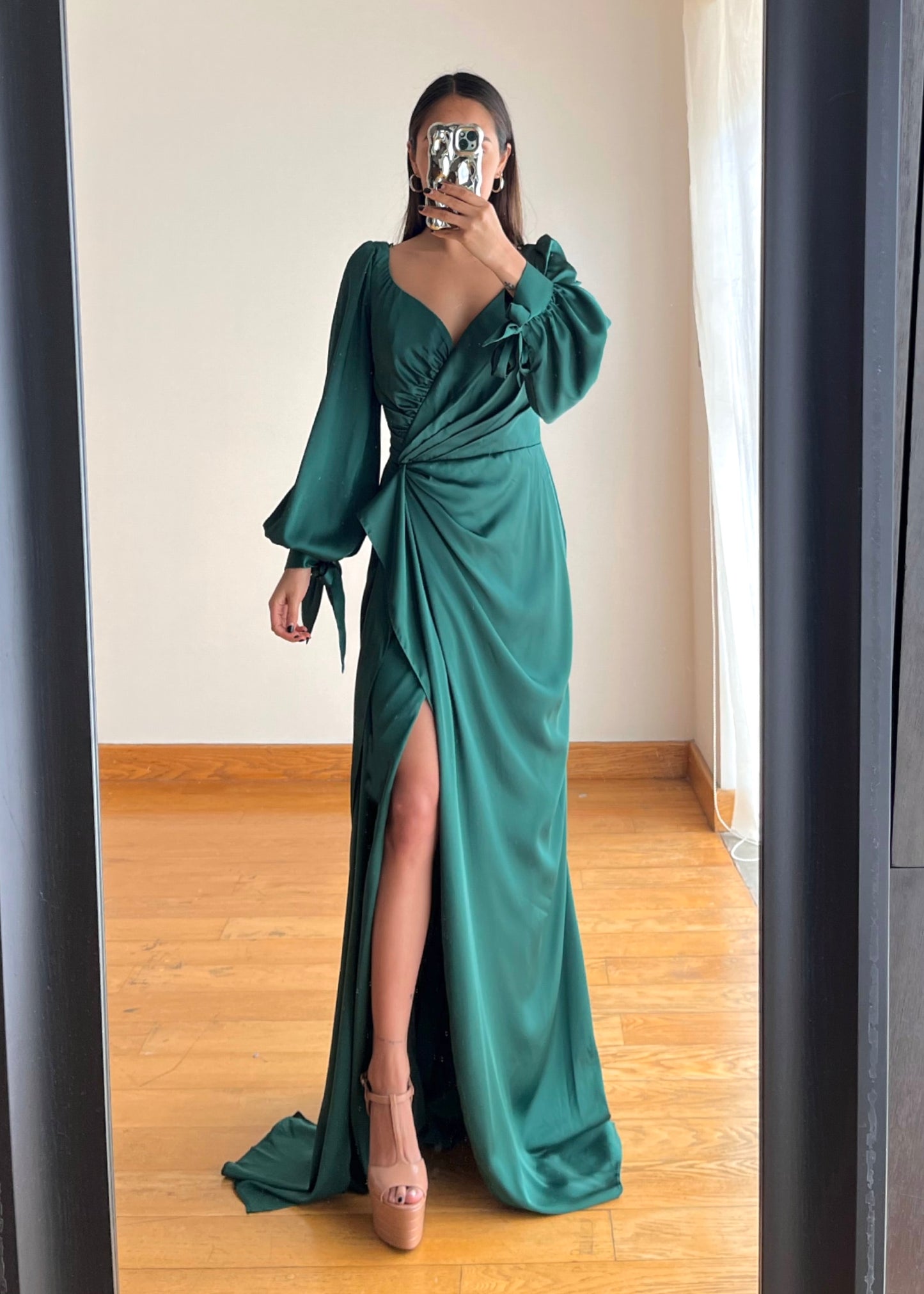 Julia Green Maxi Dress