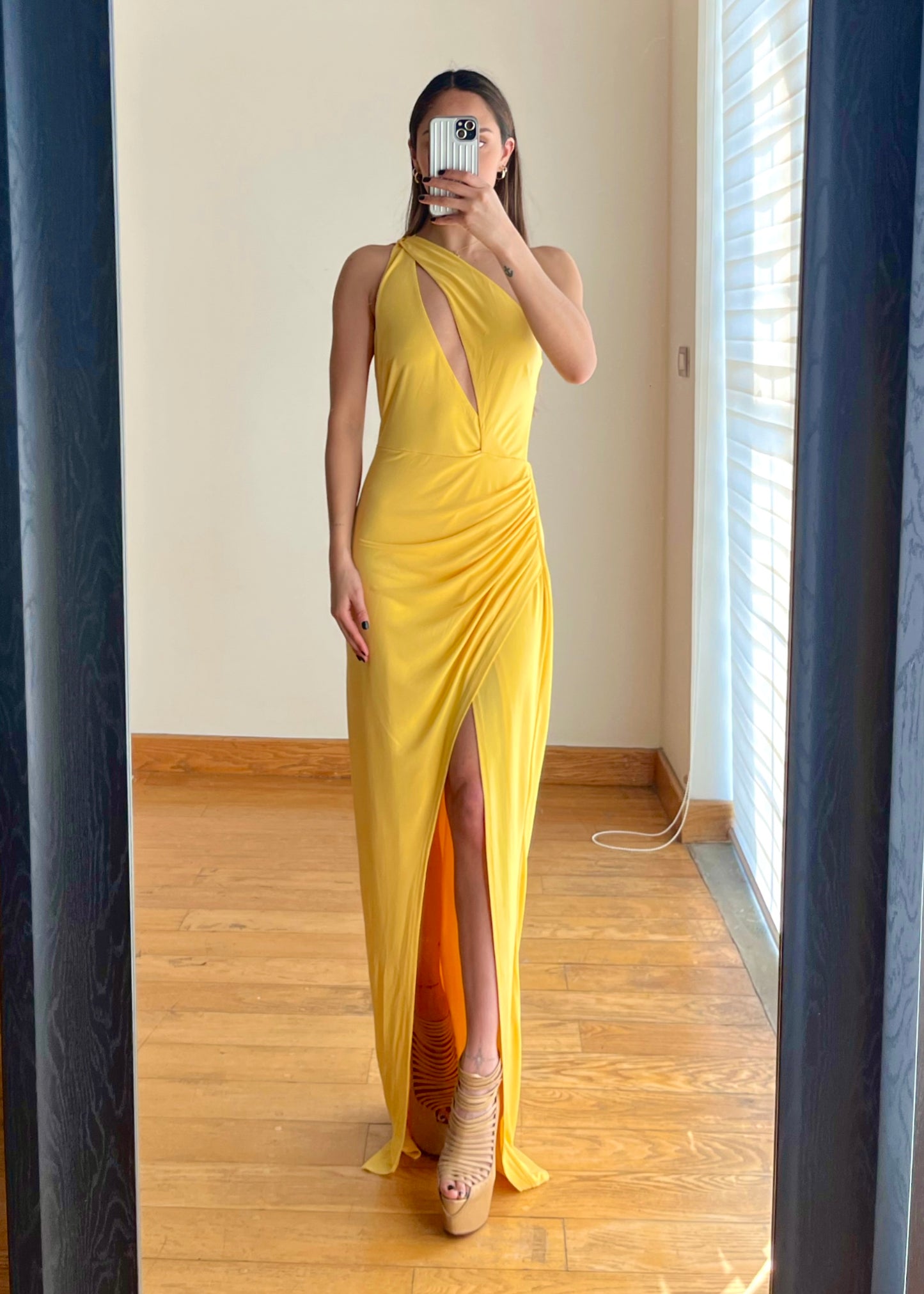 Tamara Yellow Maxi Dress