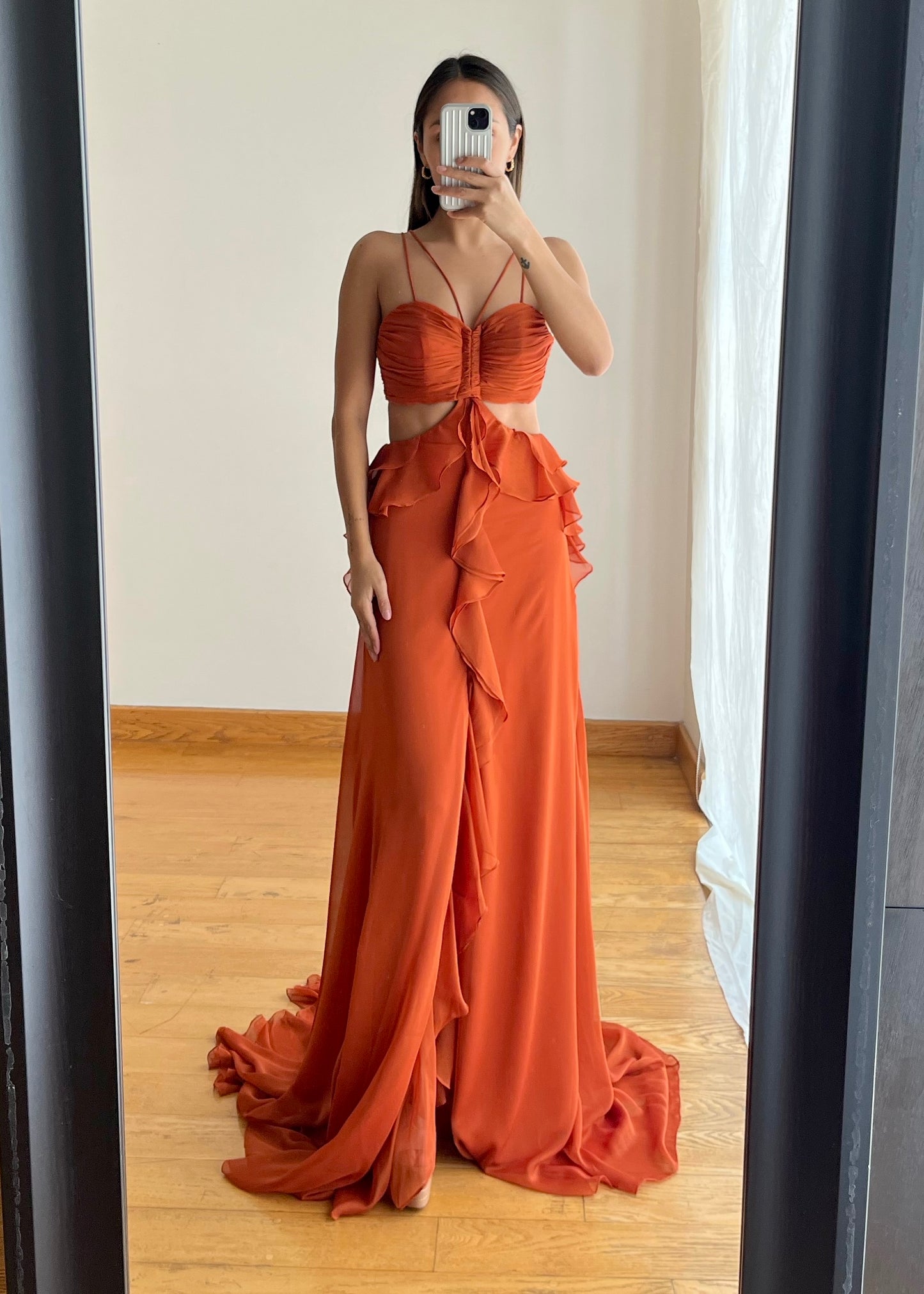 Lina Terracota Dress