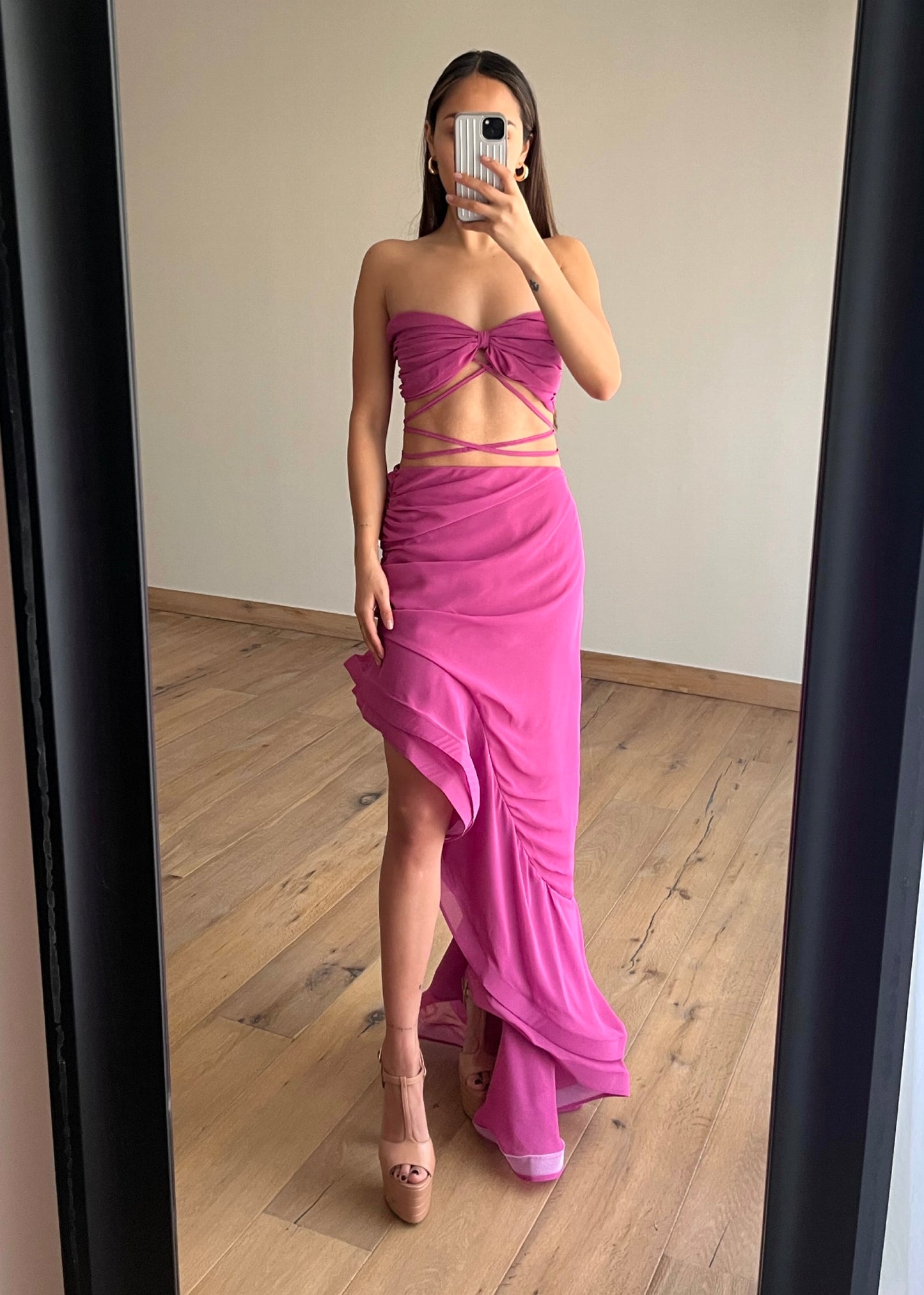 Hawaii Pink Maxi Set