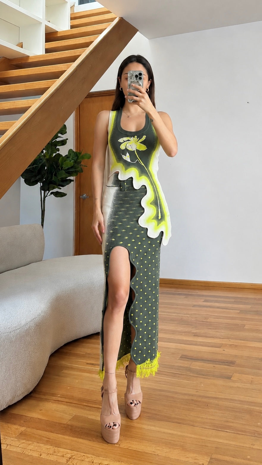 Petra Olive Green Set