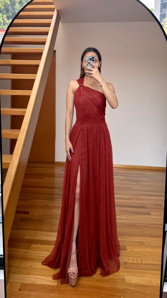 Ofelia Terracota Maxi Dress