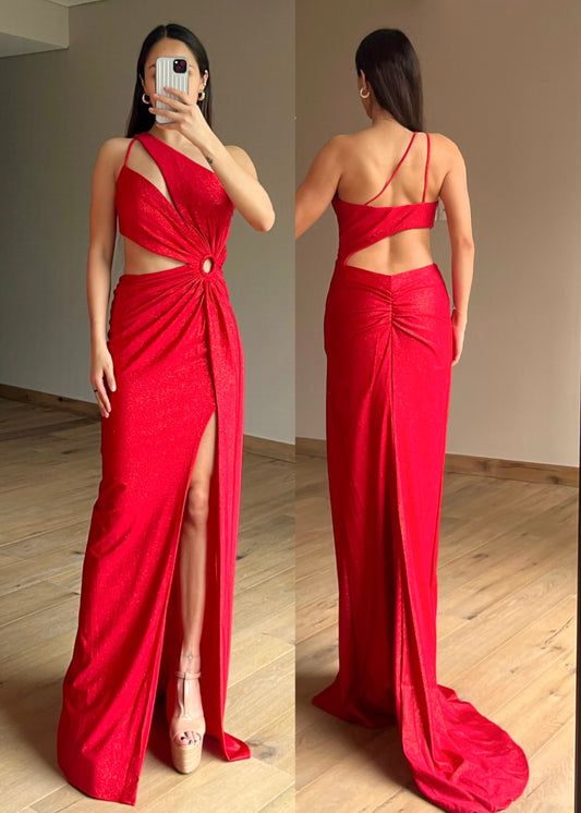 Susan Red Maxi Dress