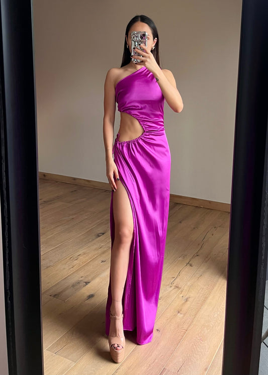 Estrella Purple Maxi Dress