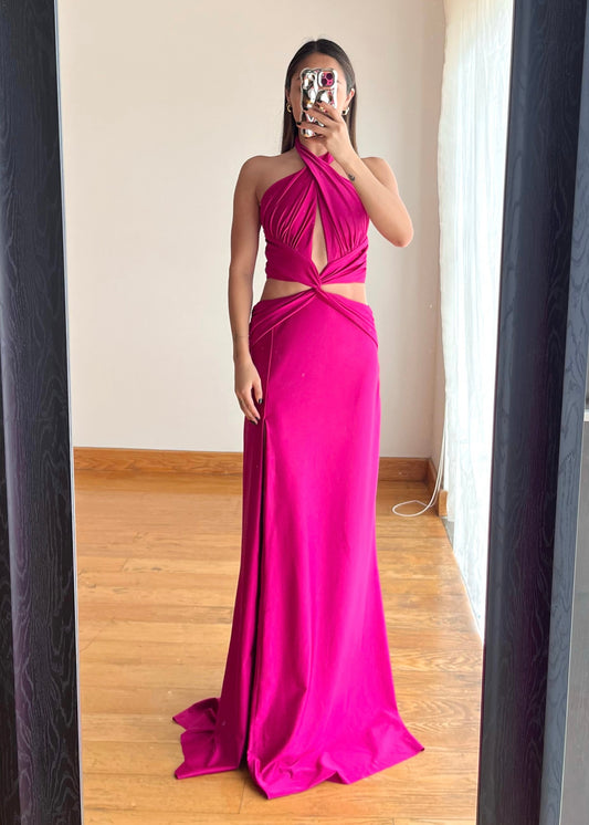 Nala Pink Maxi Dress