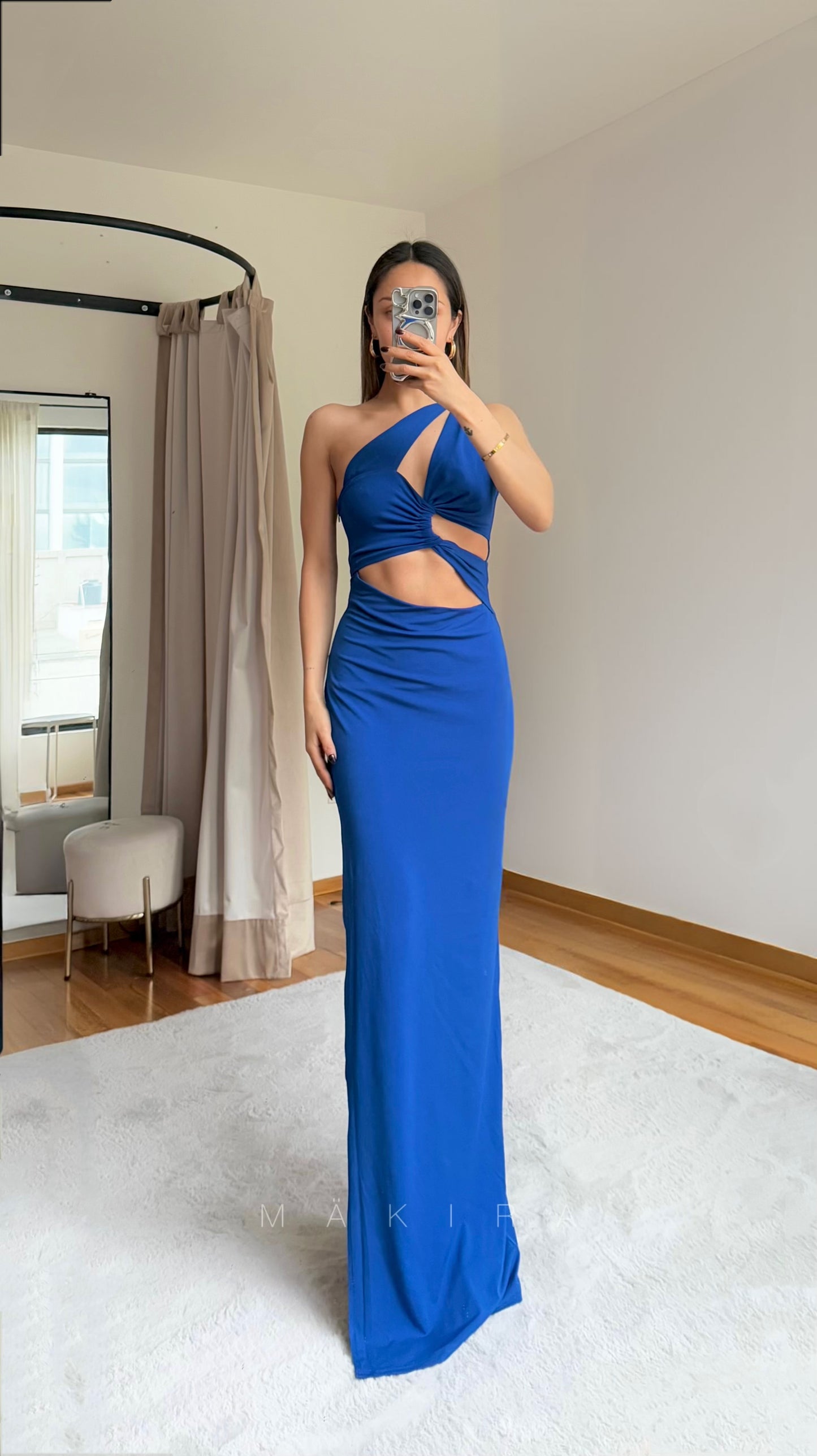 Tamara Royal Blue Maxi Dress