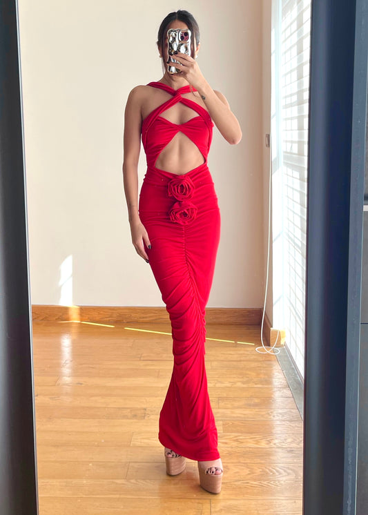 Emilia Red Dress