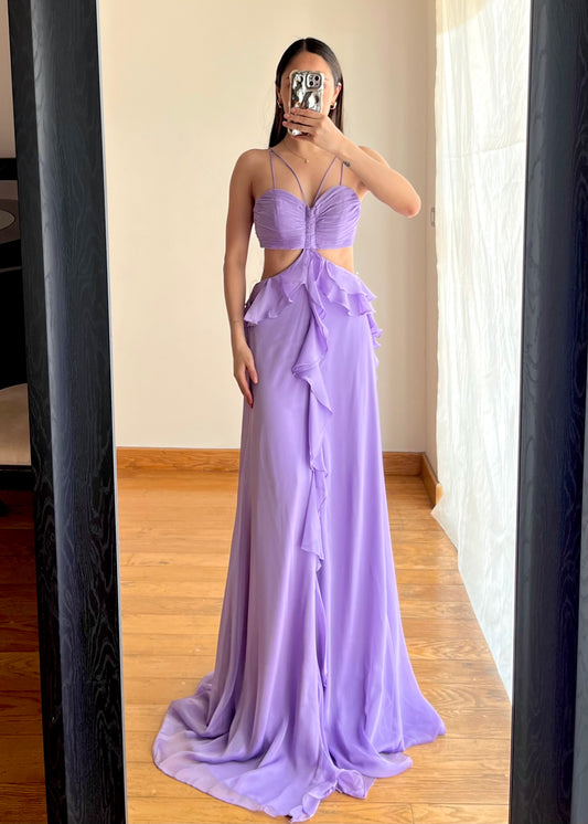 Rafaela Lilac Maxi Dress