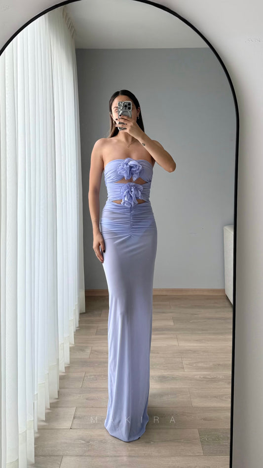 Faby Lilac Maxi Dress