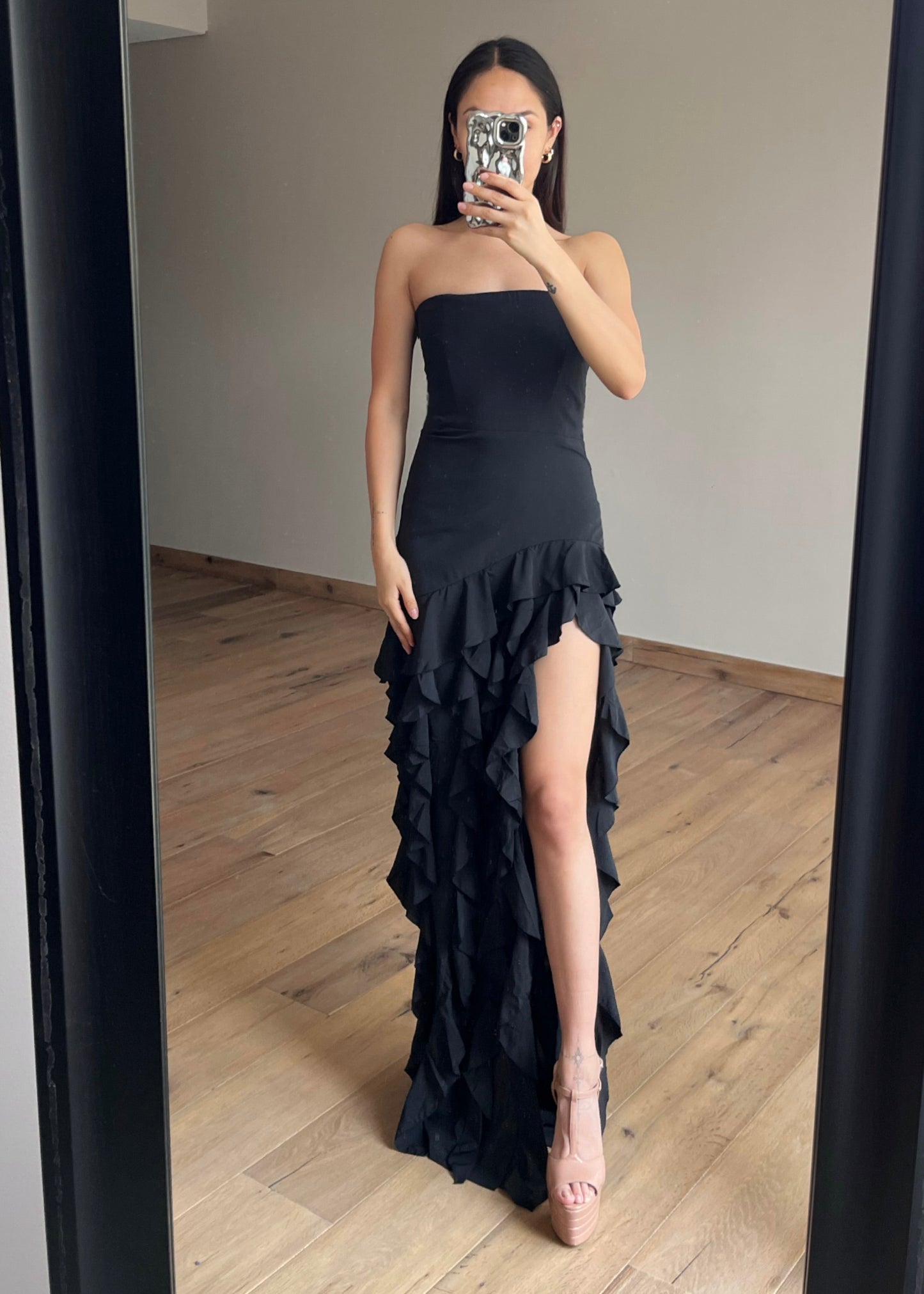 Ofelia Black Maxi Dress