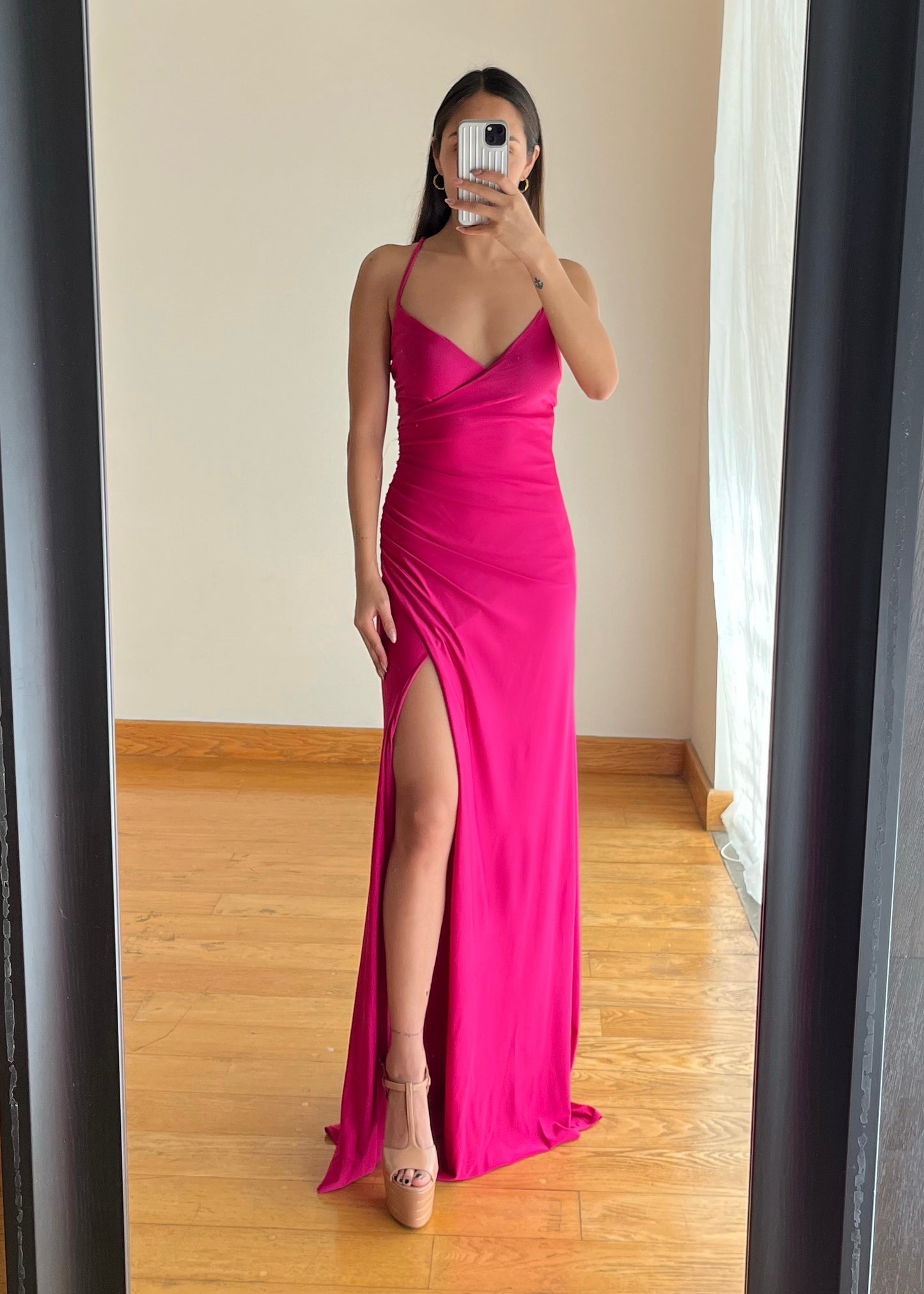 Pink Rosalba Maxi Dress