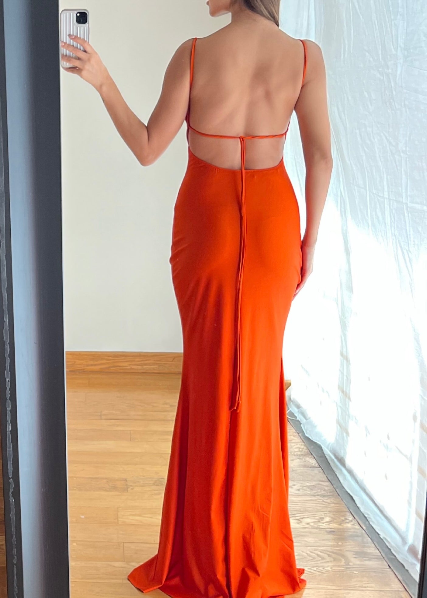 Dalinda Orange Maxi Dress