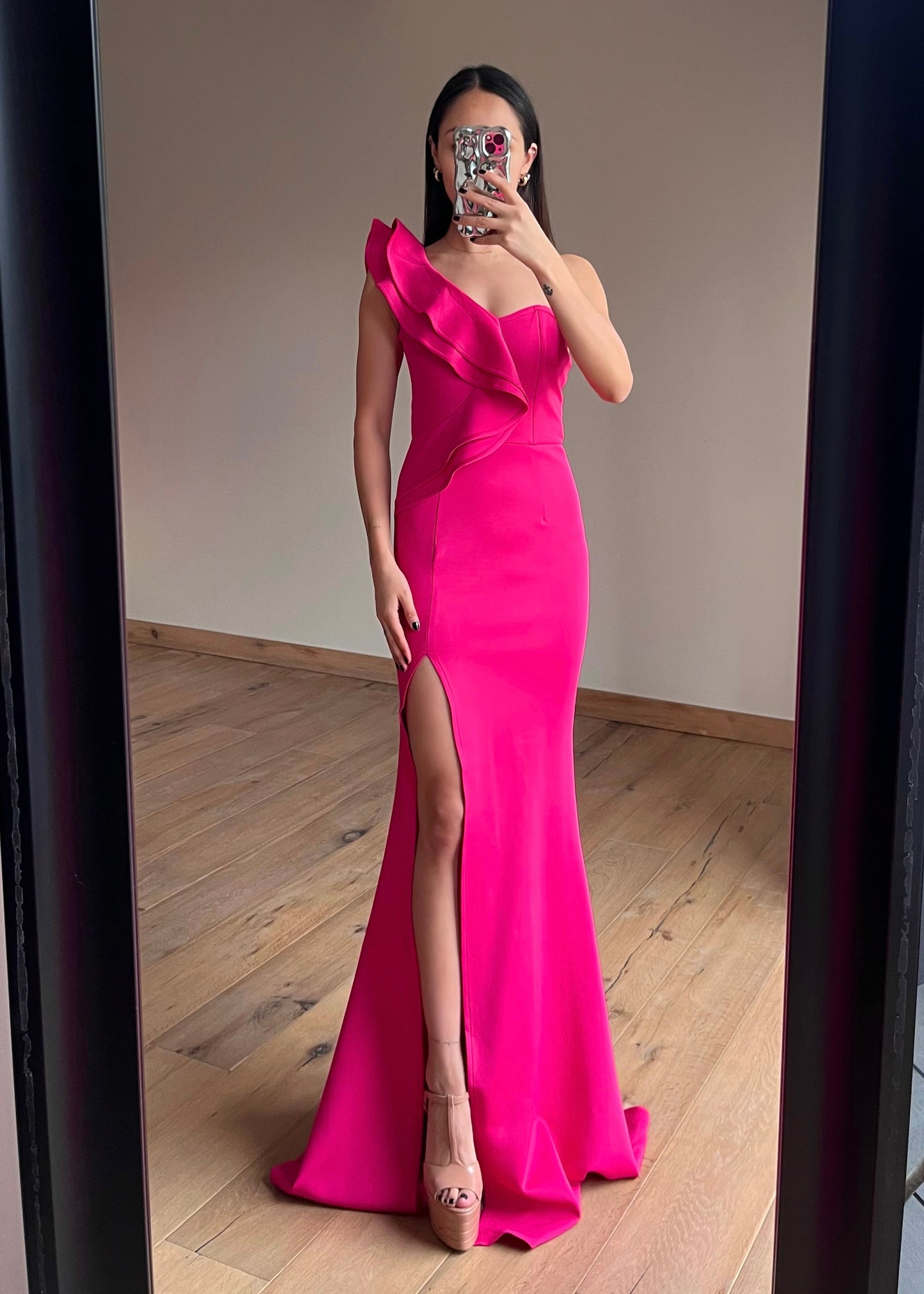 Anya Pink Maxi Dress