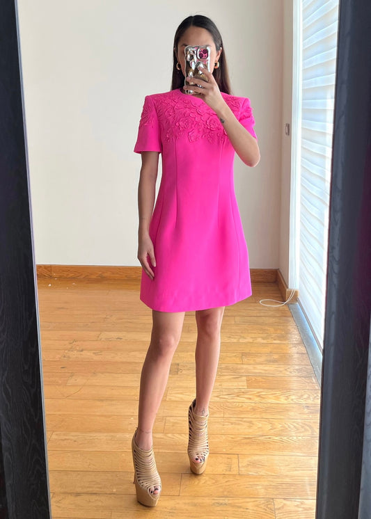 Sara Neon Pink Mini Dress