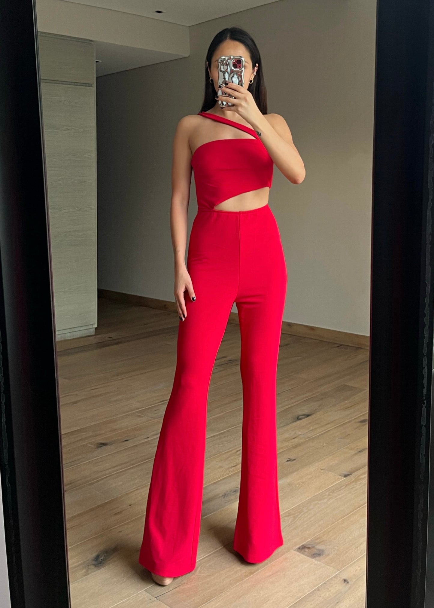 Kia Red Jumpsuit