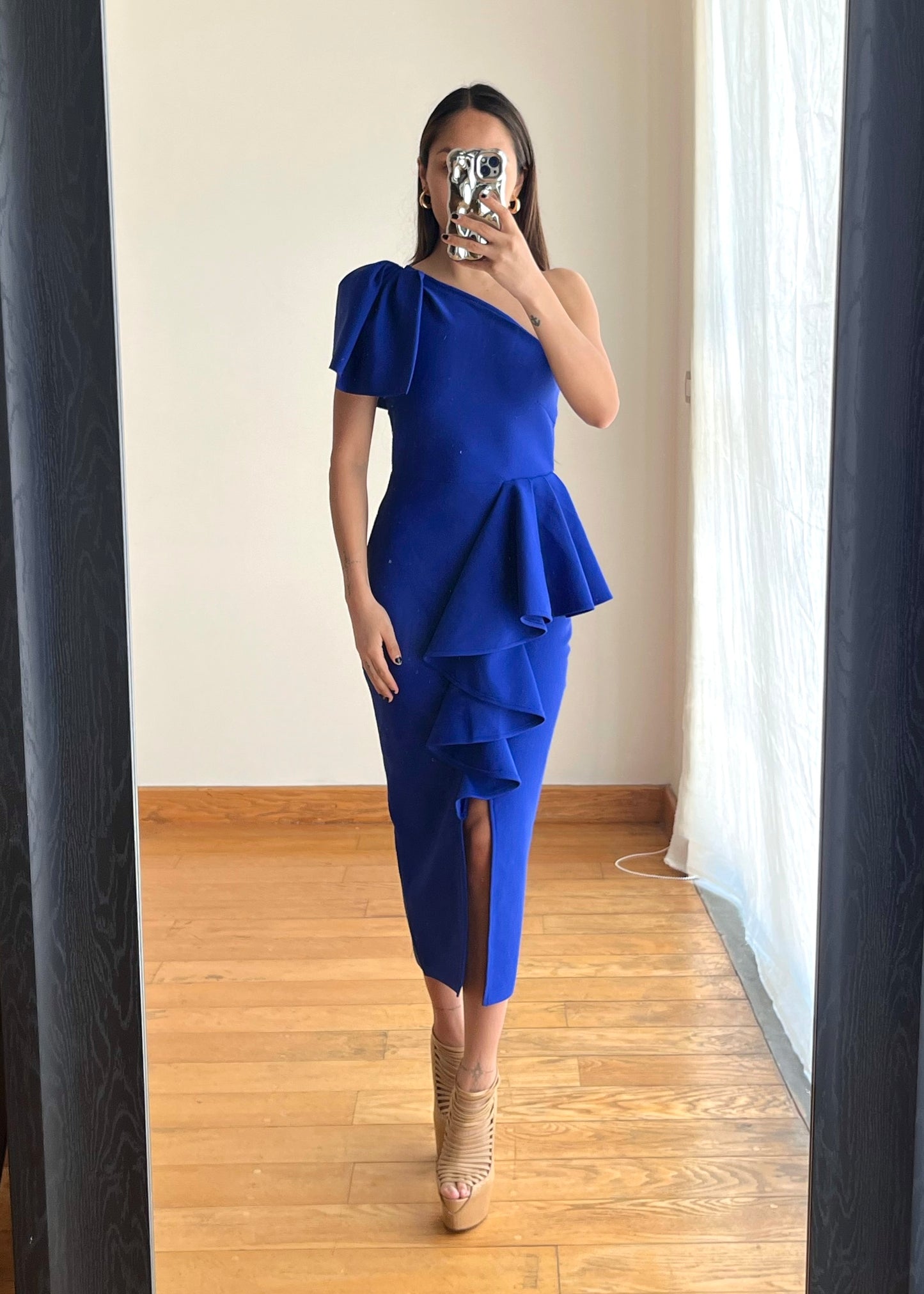 Gracey Royal Midi Dress